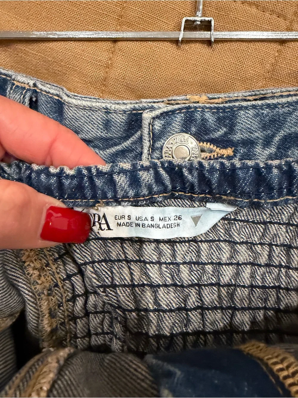 Denim skirt set
